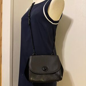 Coach Faye black crossbody purse